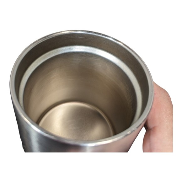 YETI Rambler Lowball 10 oz Silver Stainless Cup Mug No Lid - Picture 6 of 8